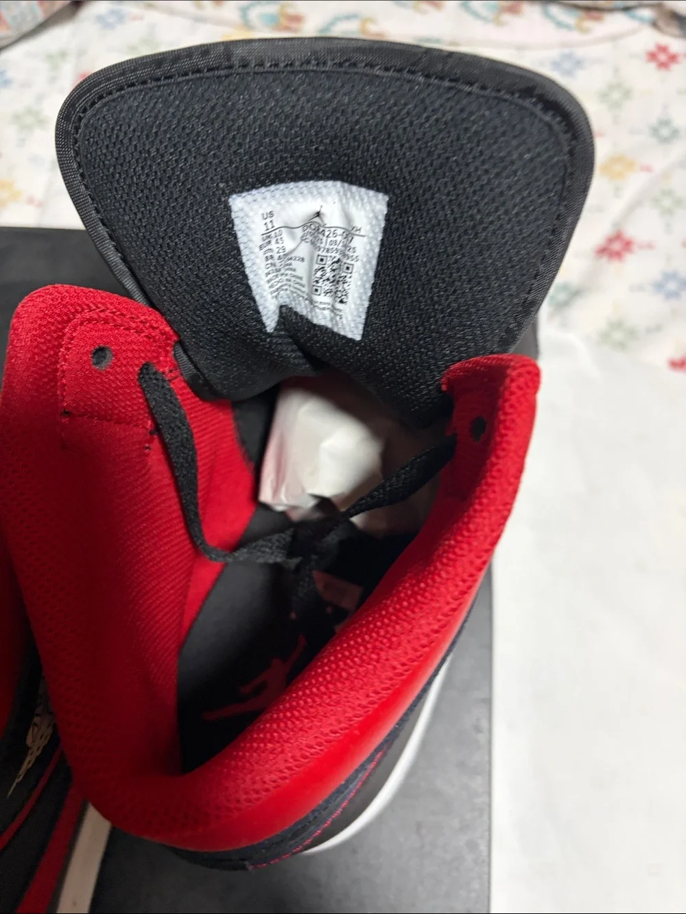 Jordan 1 Black and Red